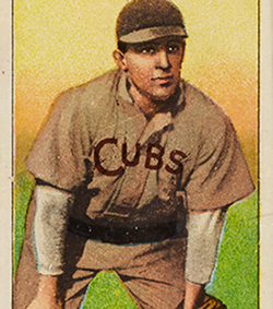 Harry Steinfeldt, Chicago Cubs, baseball card portrait]
