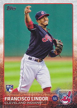 FRANCISCO LINDOR - JAVIER BAEZ 6-4 STARS TOPPS SERIES 1 BASEBALL CARD #TT-4