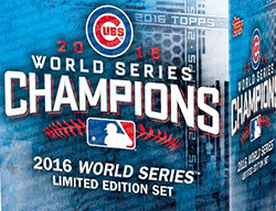  2016 Topps Chicago Cubs World Series Champions Box Set