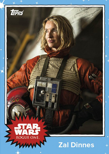 TOPPS DISNEY STAR WARS ROGUE ONE MISSION BRIEFING STICKER CARD #14 