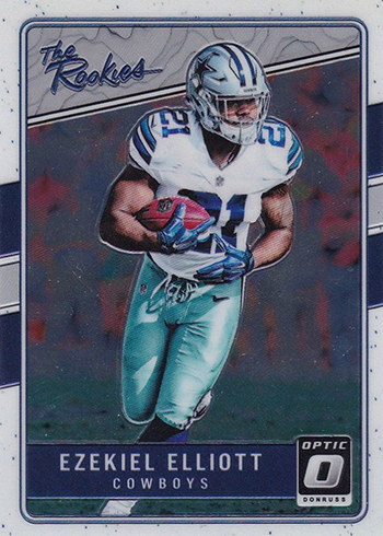 2016 Donruss Optic Football Checklist Details