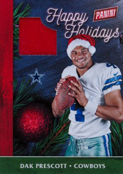 2016 Panini Instant Happy Holidays Santa Hats Dak Prescott