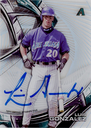 MLB Luis Gonzalez Signed Trading Cards, Collectible Luis Gonzalez Signed  Trading Cards