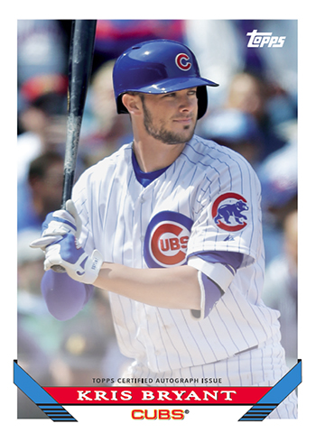 2016 Topps Record Setters Kris Bryant #RS-13