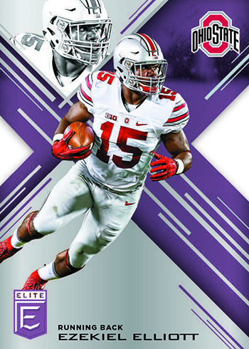 : Odell Beckham Jr. Football Card (LSU Tigers) 2017 Panini Elite  Collegiate Foil #79 : Sports & Outdoors