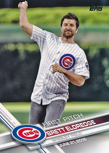 2017 Topps Baseball First Pitch Gallery