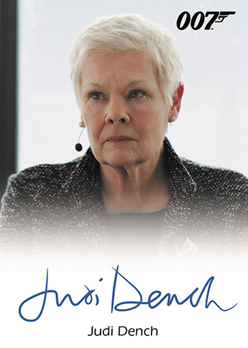 2017 James Bond Archives Final Edition Deborah Moore Flight Attendant Autograph 