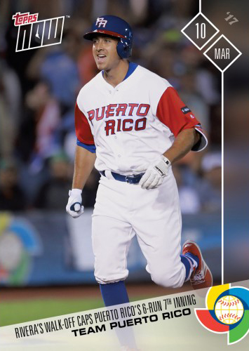 Team Puerto Rico - 2023 World Baseball Classic TOPPS NOW® Card 40 - PR: 1028