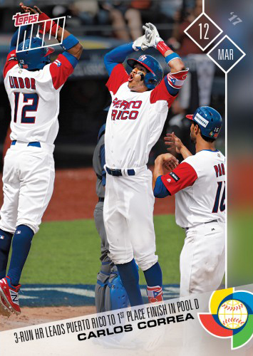 Team Puerto Rico - 2023 World Baseball Classic TOPPS NOW® Card 40 - PR: 1028