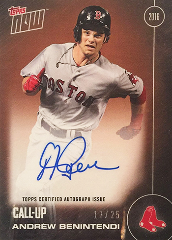 Andrew Benintendi 2022 Topps Heritage Real One Autographs #ROA-B Price  Guide - Sports Card Investor