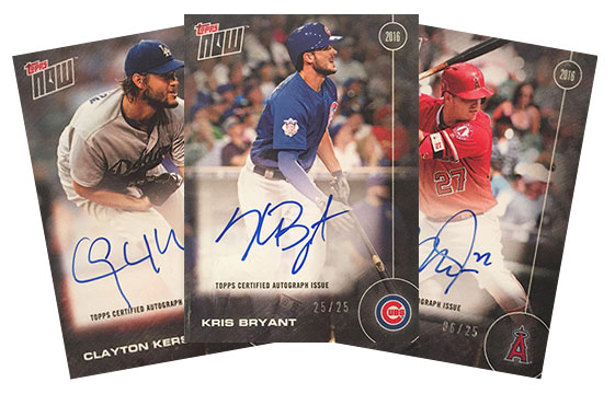 Topps Now Loyalty Program Details and Platinum Autographs