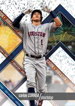 2017 Topps High Tek Baseball Jubilation