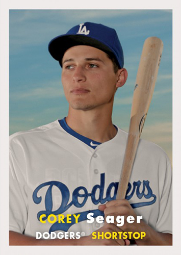 2017 Topps NOW Players Weekend "Nicknames" Corey Seager #PW-67 LA  Dodgers