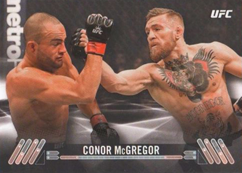 2017 Topps UFC Knockout Red /25 Cub Swanson #92 