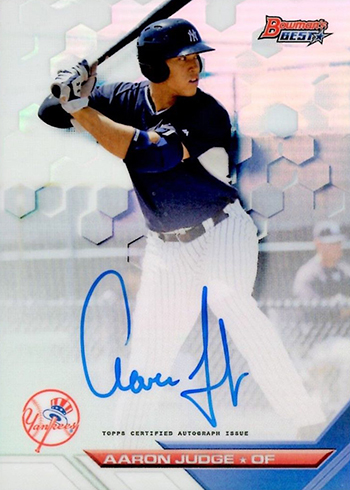 Definitive Aaron Judge Autograph Cards Guide and Gallery