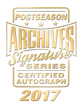 2017 Topps Archives Signature Series Baseball Postseason Edition Logo