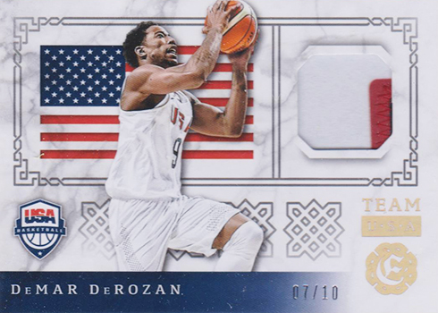 Derozan team usa top jersey