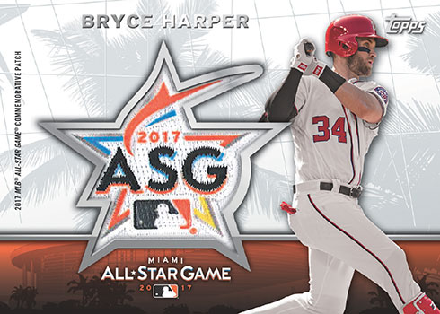 Lot - (Mint) 2020 Topps Update All-Star Stitches Jersey Relic Bryce Harper  #ASSC-BHA Baseball Card