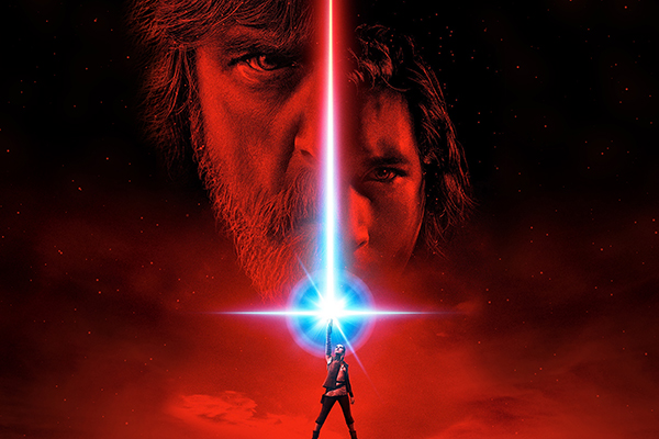 2017 Star Wars The Last Jedi #SWI-6 Luke Skywalker Illustrated Card NM-Mint