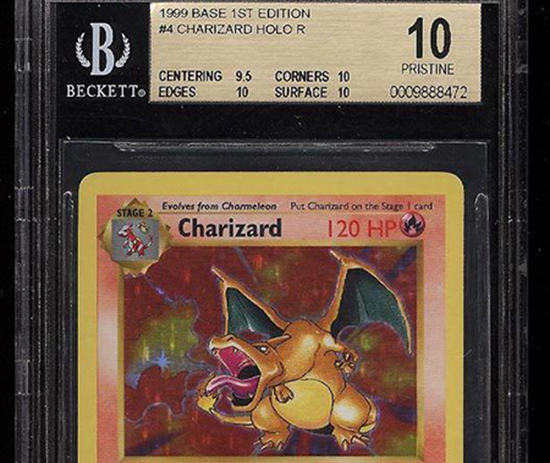 Charizard Card First Edition