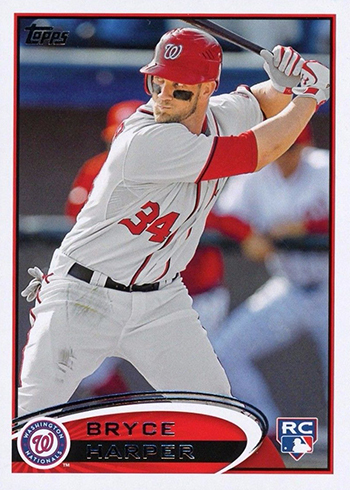 2012 Topps Bryce Harper Rookie Card 661