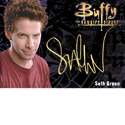 Seth Green Border Autograph Buffy The Vampire Slayer Ultimate Collectors Set 3 