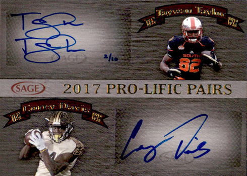 2017 SAGE Autographed Football Video Box Break