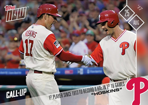 Buy Rhys Hoskins Cards Online  Rhys Hoskins Baseball Price Guide - Beckett