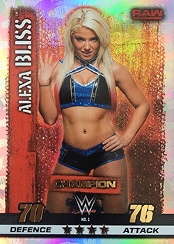 Slam Attax Then Now Forever #123 Alicia Fox 