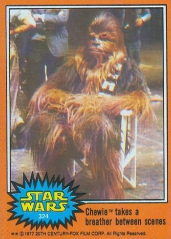 Topps 1977 Trading Card # 108 Princess Leia Observes Red Star Wars Series 2 