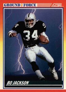 1990 Score Bo Jackson Ground Force