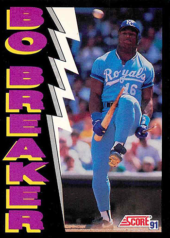 1990 Score Bo Jackson Bo Breaker
