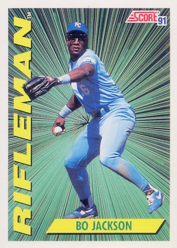 Ranking Bo Jackson's 11 best baseball cards