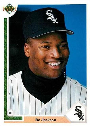 Ranking Bo Jackson's 11 best baseball cards