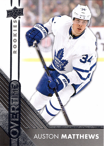 AUSTON MATTHEWS Rookie card RC2015 USA Team Hockey Toronto Maple