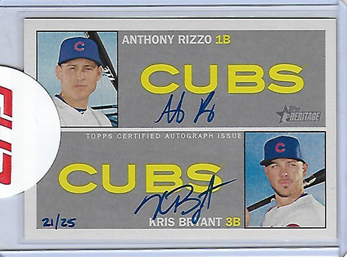 Bryzzo (Kris Bryant and Anthony Rizzo) - Officially Licensed MLB Print -  Limited Release