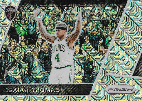 2017-18 Panini Prizm Basketball Get Hyped Mojo Isaiah Thomas