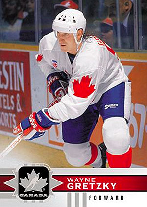 2017-18 Upper Deck Canadian Tire Team Canada Hockey Wayne Gretzky SP