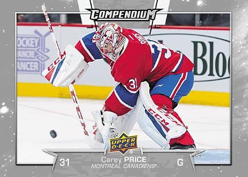 2017-18 Upper Deck Compendium Hockey Carey Price