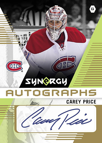 2017 Upper Deck Synergy Hockey Autographs