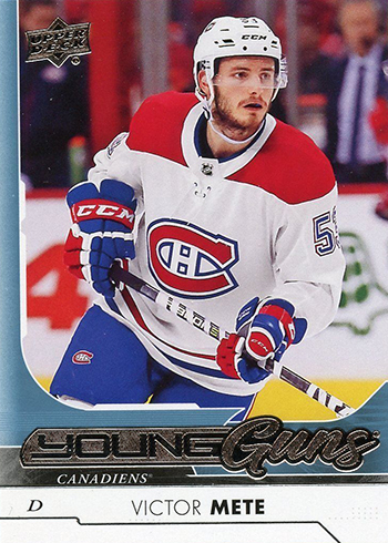 2017-18 Upper Deck Young Guns -- Checklist and All You Need to Know