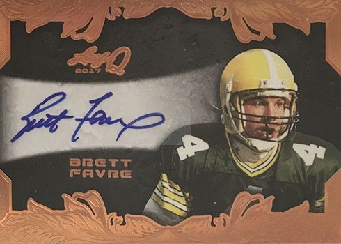 2017 Leaf Q Brett Favre Autograph