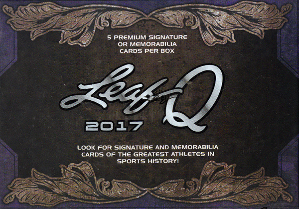 2017 Leaf Q Hobby Box