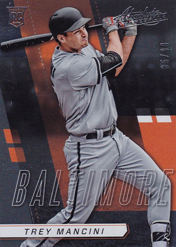 2017 Panini Chronicles Baseball Absolute Rookies Trey Mancini