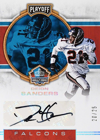 1996 Playoff Contenders Deion Sanders Pennant Flyer PF7