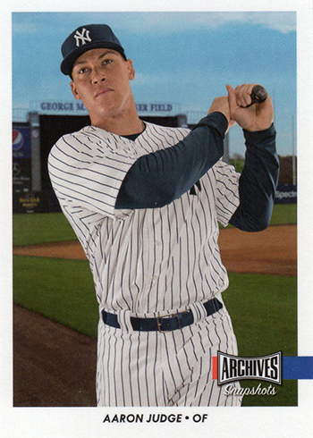Aaron Judge Rookie 2017 Topps Gallery #117, Yankees ROY, All Rise!