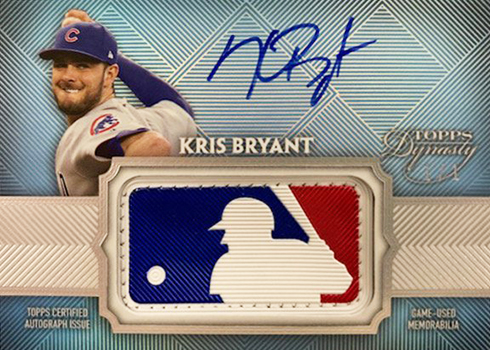 2017 Topps Kris Bryant MLB Independence Day Silhouetted Batter Logo Pa