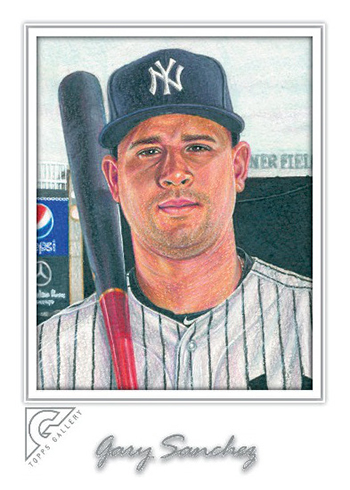  2017 Topps Gallery Baseball #117 Aaron Judge Rookie