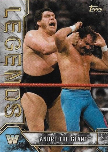 2017 Topps Legends of WWE Andre the Giant