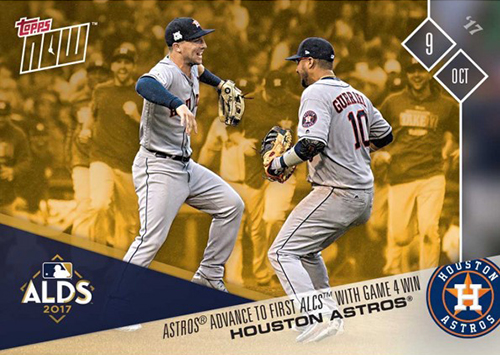 2020 Topps Now Los Angeles Dodgers World Series Champions Checklist